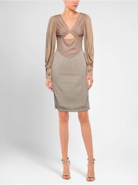 Burberry cut out dress